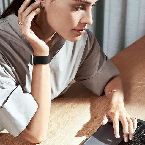 SNBLK Stretchy Solo Loop Compatible with Apple Watch Band 44mm 40mm 41mm 45mm 38mm 49mm 42mm for Women Men, Soft Nylon Elastic Braided Sport Strap for iWatch Series 9 8 7 6 5 4 3 2 1 SE Ultra 2 Ultra in Saudi Arabia