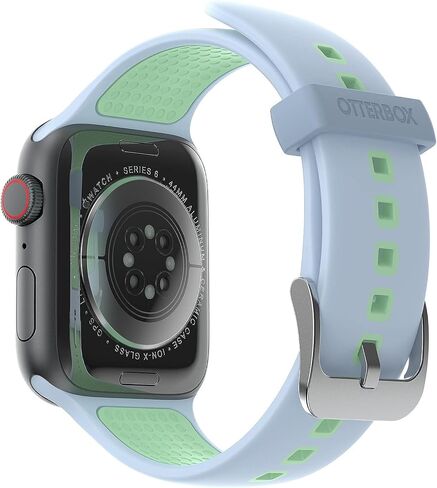 OtterBox All Day Band for Apple Watch 42mm/44mm/45mm - Fresh Dew (Grey/Light Green) in Kuwait