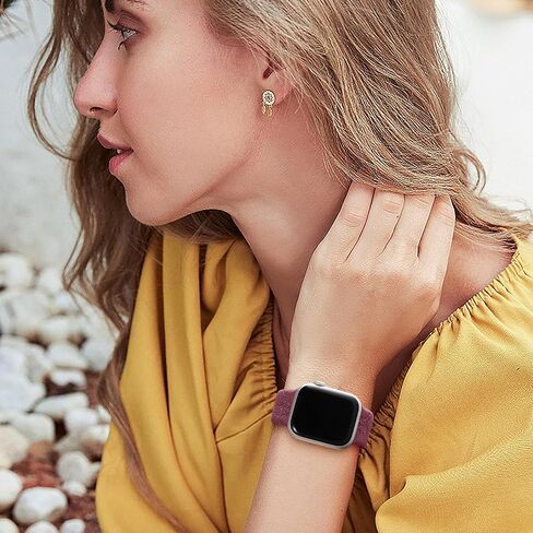 6 Pack Flower Engraved Bands Compatible for Apple Watch Band 40mm 41mm 38mm 42mm 44mm 45mm 49mm Women,Soft Silicone Cute Wildflowers Sport Laser Strap for iWatch Bands Series 9 Ultra SE 8 6 5 4 3 2 1 in Saudi Arabia