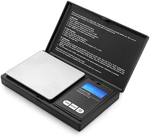 100 جرام/0.01 جرام، 1 كجم/0.1 جرام LCD رقمي للجيب الماس والمجوهرات الذهب جرام ميزان الوزن أدوات قياس (200 جرام/0.01 جرام) in Kuwait