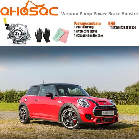 7586424 Mini Cooper Vacuum Pump Replacement 11667586424 for R56 R57 R58 R60 R61 Engine, Countryman, Paceman 1.6L in Kuwait