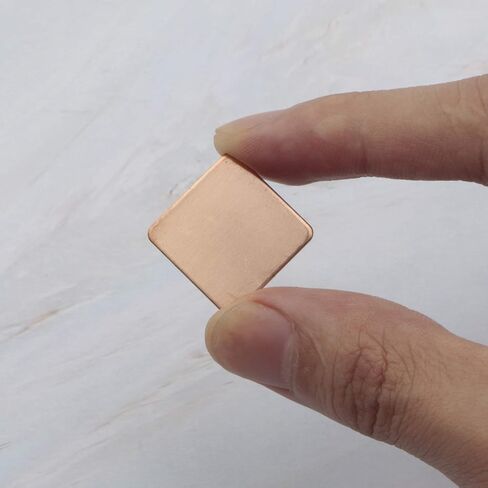 IC Chipset GPU CPU Thermal Heatsink Copper Pad Shim Size 20 x 20 x 0.3mm Pack of 20 in Saudi Arabia
