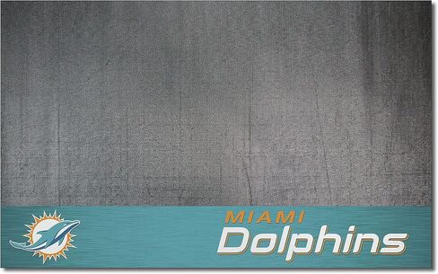 سجادة شواية من الفينيل من Fanmats 12190 NFL Miami Dolphins، مقاس 26 بوصة × 42 بوصة in Kuwait