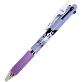 Kamio Japan 300349 Sanrio Kuromi Jetstream Tri-Color Ballpoint Pen, 0.5mm