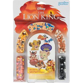 Perler Disney Lion King Kid's Crafts, Pattern Sizes Vary, Multicolor 2005