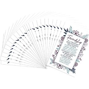 Dicksons Friendship Treasure Purple Floral 3 x 2 Cardstock Itty Bitty Bookmark Pack of 24