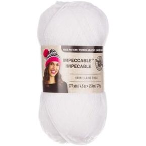 Loops & Threads Impeccable Yarn 4.5 oz White