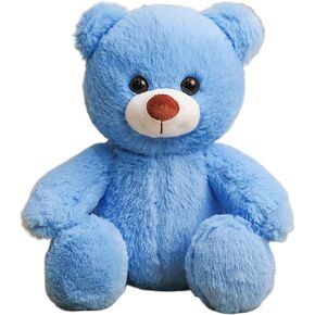 Teddy Bear Plush Toy, 11inches Teddy Bear Stuffed Animal Birthday Gifts for Kids Girl (Purple)