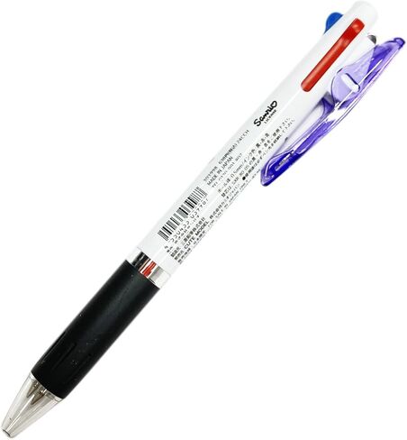 Kamio Japan 300349 Sanrio Kuromi Jetstream Tri-Color Ballpoint Pen, 0.5mm in Saudi Arabia
