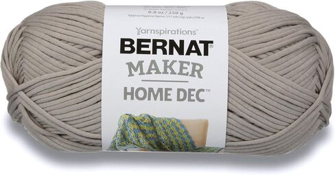 Bernat Maker Home Dec Yarn, 8.8oz, Guage 5 Bulky Chunky, Black in Saudi Arabia