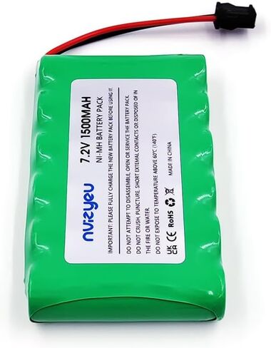 with SM Plug, 4.8V 1500mAh Rechargeable nimh AA Battery Pack, Suitable for rc Cars, Electric Toys and Tools, Equipped with USB Charging Cable in Saudi Arabia