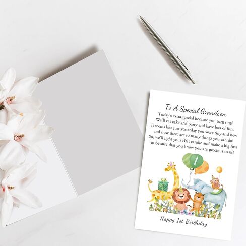 Spercy Nephew Birthday Card, Happy Birthday Card Gift for Nephew, 16th 18th 21st 30th Birthday Card from Aunt Uncle, Wonderful Nephew Card in Saudi Arabia