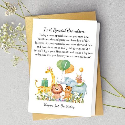 Spercy Nephew Birthday Card, Happy Birthday Card Gift for Nephew, 16th 18th 21st 30th Birthday Card from Aunt Uncle, Wonderful Nephew Card in Saudi Arabia