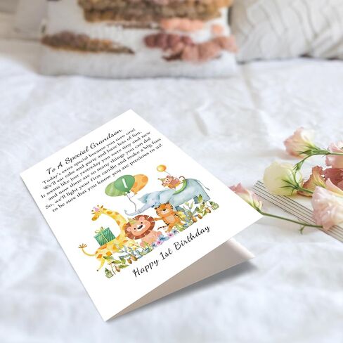 Spercy Nephew Birthday Card, Happy Birthday Card Gift for Nephew, 16th 18th 21st 30th Birthday Card from Aunt Uncle, Wonderful Nephew Card in Saudi Arabia