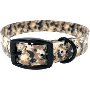 Regal Dog Products Waterproof Camo Hunting Dog Collar with Black Hardware | for Small, Medium, Large, or XL Dogs (Small)