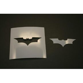 4 inch Batman Symbol Reusable Mylar Stencil - Art Supplies Crafts Scrapbooking Painting on The Wall Wood Glass (t669)