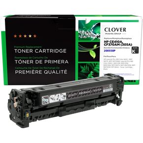 Clover Remanufactured Toner Cartridge Replacement for HP CE410X (HP 305X) | Black | High Yield