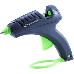 FPC 40-watt Full Size Glue Gun with Safety Fuse, Low Temperature Green/Black
