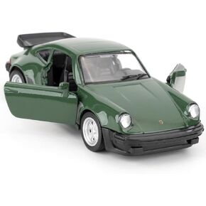 1/36 Scale Collectible 911 Trubo 1987 Diecast Car Model, Pull Back Vehicles Toy Car for Boys Girls Adult Birthday Gift