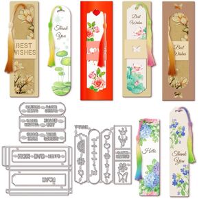 Globleland Lockmark Diays Metal Gongmark Stensicing Stencil مع أنماط الكلمات البركة لـ DIY Scrapbooking Photo Abrum