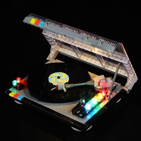 LIGHTAILING Light for Lego-40699 Retro Record-Player - Led Lighting Kit Compatible with Lego Building Blocks Model - NOT Included The Model Set