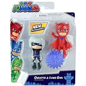 PJ Masks Hero vs. Villain 2-Pack Figure Set (Owlette & Luna Girl) in Kuwait