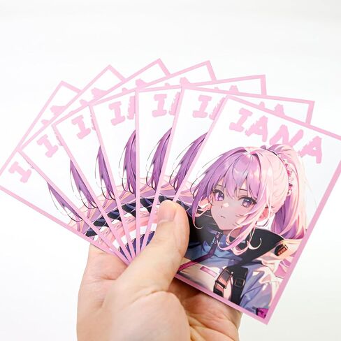 Colorful Dragon Printed Standard Trading Card Sleeves, 64pcs Perfect Fit Standard TCG Cards Protectors Case (Orange) in Kuwait