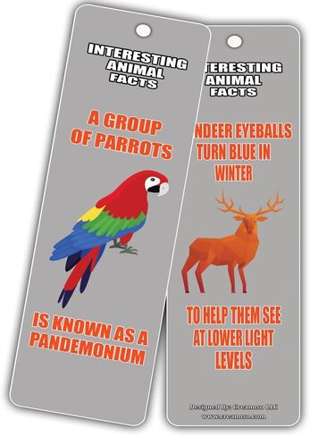 CREANOSO PET FUN FUN FACTS Learning Borkmark Cards (12 pack)-مجموعة جودة متميزة-الكلب ، الهامستر ، الإغوانا ، خنزير غينيا ، أرنب ، حقائق القط للأطفال-مكافآت المعلمين وحوافز الفصول الدراسية in Kuwait