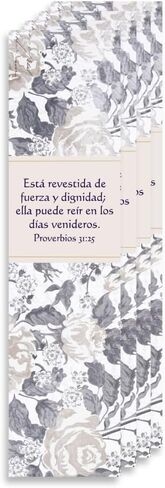 Christian 8’X2’ Bookmark for Women | Gift for Virtuous Woman (Spanish, 25 Pack Proverbs 31) in Kuwait