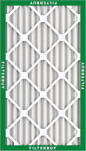 Filterbuy 18x25x1 Air Filter MERV 8 Dust Defense (6-Pack), Pleated HVAC AC Furnace Air Filters Replacement (Actual Size: 17.50 x 24.50 x 0.75 Inches) in Saudi Arabia