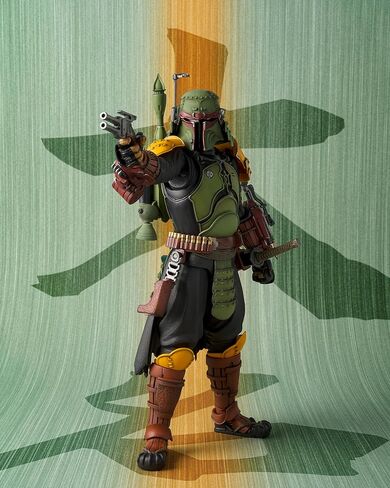 TAMASHII NATIONS - Star Wars: The Book of Boba Fett - Daimyo Boba Fett, Bandai Spirits MEISHO Movie Realization Action Figure in Kuwait