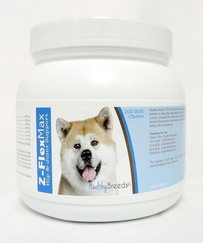 Healthy Breeds Doberman Pinscher Z-Flex Max Hip and Joint Soft Chews 170 Count in Kuwait