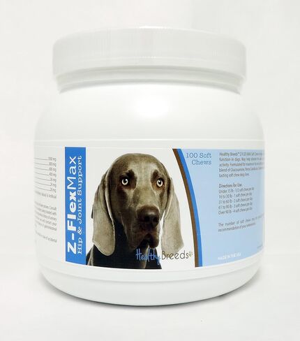 Healthy Breeds Doberman Pinscher Z-Flex Max Hip and Joint Soft Chews 170 Count in Kuwait