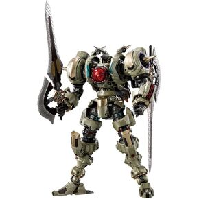 タカラトミー(TAKARA TOMY) Diaclone DA-106 Walda Legion Model Kit, Transformable Robot, Green, 1:72 Scale, Adult, 25 cm (H) x 7 cm (L) x 41 cm (W), Not Foldable