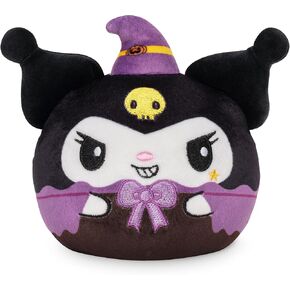 Teeturtle Cinnamoroll Halloween Assume Assible 4 "Plushie - Sanrio Plushie المرخص رسمي