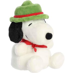 Aurora® Adorable Peanuts® Palm Pals™ Beagle Scout Snoopy™ Stuffed Animal - Officially Licensed Toys for All Snoopy Fans - Nostalgic Gift for Adults and Birthday Celebrations - White 5 Inches