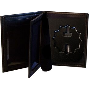 Hidden Badge Wallet for NY City Police Lieutenant or NY Dept of Corrections (Cutout PF27)