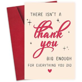 Cute Appreciate Definition Card, Funny Thank You Card for Him Her, Lovely Thankful Greeting Card for Teacher Boss