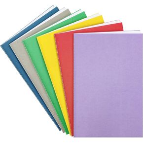 24 حزمة فارغة كتب للأطفال - 5.5 "× 8.3" ، 60 صفحة - مجلات صغيرة بالجملة ، دفاتر الفتيات للرسم والكتابة ، كتب رسم مع غطاء ناعم ملون ، ورق غير مبني ، حجم السفر A5