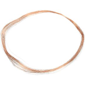 PATIKIL 16 Feet Solid Bare Copper Wire, 11 Gauge 99.9% Pure Copper Wire 3mm Soft Beading Wire Metal Plant Stem Ties for Jewelry Craft (5m)