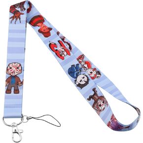 Wsnang Horror Movie يوم الجمعة مستوحى من Lanyard Key Chain Card Card حامل شارة (معرف الجمعة) in Kuwait