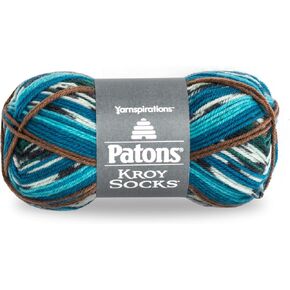 Spinrite Yarns Patons Kroy Socks, 1.75 Ounce, Route 66 Jacquard