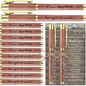 50 Sets Wedding Favors for Guests Love Ballpoint Pens with Thank You Bulk Cards Bridal Shower Favors Bridal Shower Gifts for Party Supplies