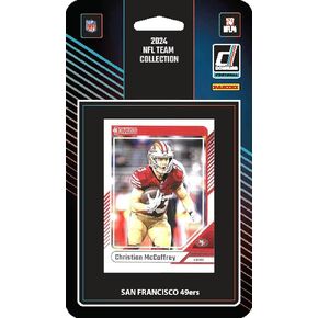 2024 Donruss San Francisco 49ers Factory Sealed NFL Team Set - Brock Purdy Deebo Samuel Christian McCaffrey Bosa + 3 Rated Rookies