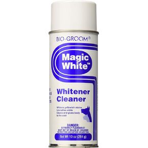 Bio-Groom Magic Whitening Dog Shampoo – Dry Shampoo Spray, Dog Bathing Supplies, Puppy Wash, Cat & Dog Grooming Supplies, Cruelty-Free, Made in USA, Whitening Dog Products – 10 oz 1-Pack in Kuwait