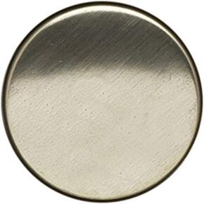 PF WaterWorks PF0743 Pop-Up Stopper Replacement Cap (Threaded) 1.5 in Dia - Only FITS EasyPOPUP, HairFREE, ClogFREE, SinkSTRAIN, FlexPOPUP Stoppers - Brushed Nickel