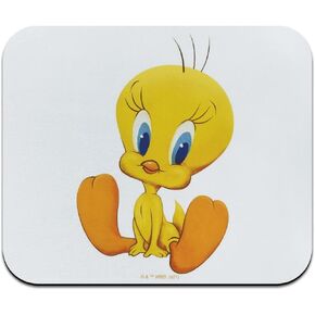 Looney Tunes Cute Tweety Low Profile Thin Rubber Mouse Pad Mousepad