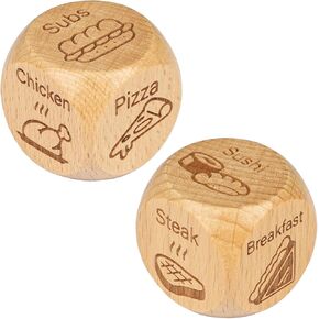 Couple Date Night Game Ideas Decision Dice, Gifts for Men Women, Anniversary Birthday Engagement Valentine's Day Naughty Gag Gift Bedroom Toys for Boyfriend Girlfriend Husband Wife Groom Bride Him Her