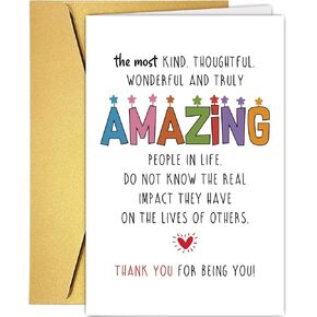 Supoeguk Funny Badness Encouragement Card for Men Women, Humorous Get Well Card for Friend, Thinking of You Card, Support Card, God Only Gives What You Can Handle