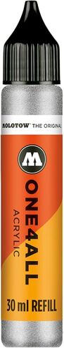 Molotow One4All إعادة ملء الأكريليك 229 Natural White 30 M حبر إعادة الملء للعلامات الدائمة in Kuwait